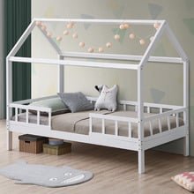 White Colina Single Bed