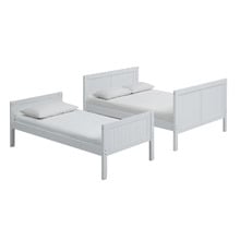 Springfield Single Over Double Convertible Bunk Bed with Hanging Shelf