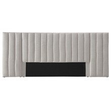 Audree Oversized Upholstered Queen Bedhead