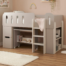 Folly Single Loft Bed with Desk