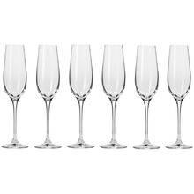 Harmony 200ml Champagne Flutes (Set of 6)