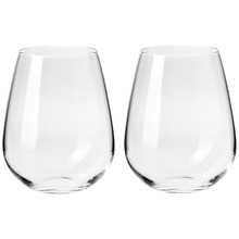 Duet 500ml Stemless Wine Glasses (Set of 2)