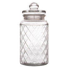 Trellis 1.3L Glass Storage Jar