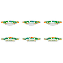 Jardino 22cm Porcelain Rim Bowls (Set of 6)