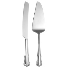 2 Piece Castello Stainless Steel Cake Serving Set