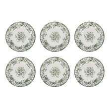 Rosetta Porcelain Side Plates (Set of 6)