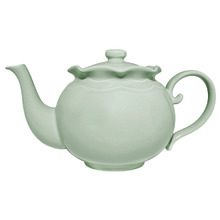 Florence Scalloped 1L Porcelain Teapot