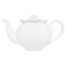 Florence Scalloped 1L Porcelain Teapot