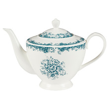 Rosetta 1L Porcelain Teapot
