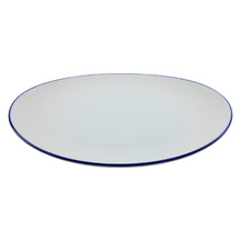 Cafe Blue Oval Porcelain Platter