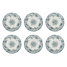 Rosetta Porcelain Side Plates (Set of 6)