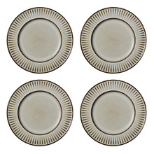 Leros 27cm Stoneware Dinner Plates (Set of 4)