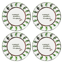 Momenti Porcelain Coupe Side Plates (Set of 4)