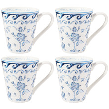 Sirena 300ml Porcelain Mugs (Set of 4)