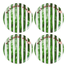 Dolce Porcelain Coupe Side Plates (Set of 4)