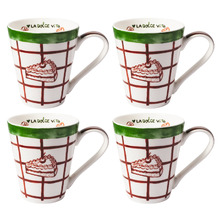 Dolce 300ml Porcelain Mugs (Set of 4)