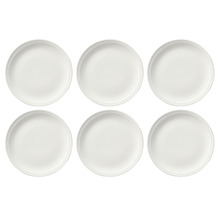 Cordone 20cm Porcelain Coupe Side Plates (Set of 6)