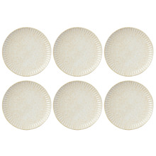 Il Mare 19cm Stoneware Coupe Side Plates (Set of 6)