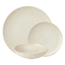 12 Piece Il Mare Stoneware Coupe Dinner Set