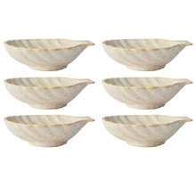 Il Mare Shell Stoneware Condiment Bowls (Set of 6)