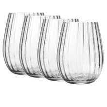 Giovana 580ml Stemless Glasses (Set of 4)