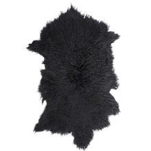 Noir Mongolian Sheep Rug