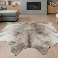 Light Cafe Natural Cowhide Rug