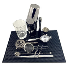 12 Piece Black Professional Home Bar Kit