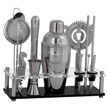 14 Piece Stainless Steel Cocktail Set