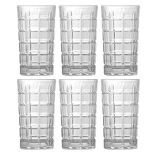 Solitaire 350ml Highball Glasses (Set of 6)