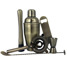 6 Piece Stainless Steel Cocktail Maker Set