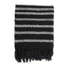 Honshu Black Throw