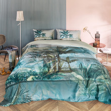 Green Canopy Cotton Quilt Cover Set