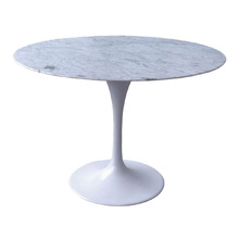 Eloise Italian Carrara Marble Dining Table