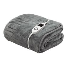 Faux Mink Heated Throw