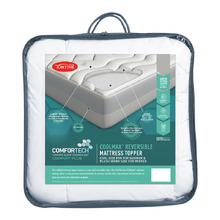 Coolmax Reversible Quilted Mattress Topper