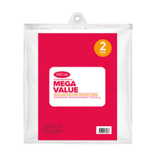 Mega Value Quilted Standard Pillow Protectors (Set of 2)
