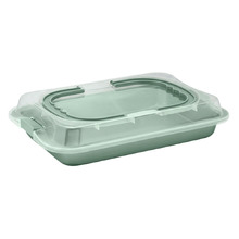 3 Piece Rectangular Cake & Cupcake Carrier Set