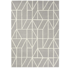 Grey Viso Hand-Tufted Wool Rug