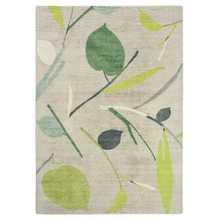 Green & Beige Oxails Juniper Hand-Tufted Pure New Wool Rug