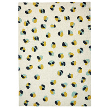 Leopard Dots Hand-Tufted Pure New Wool Rug