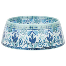 Blue & Green Fresco Dog Bowl