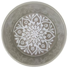 Grey Indi Dog Bowl