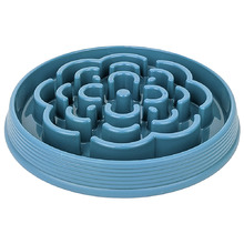 33cm Teal Slow Chow Dog Feeder