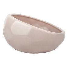 Honeycomb Ceramic Dog Bowl