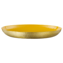 50cm Yellow Seraiah Aluminium Serving Tray
