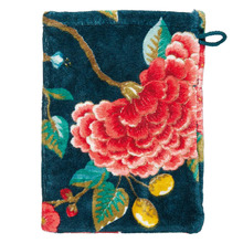 Dark Blue Good Evening Cotton Wash Mitt