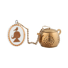 White Royal Medaillon Tea Infuser