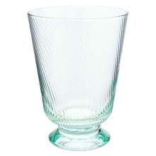 Blue Twisted 360ml Water Glass