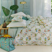 White Singerie White Cotton Quilt Cover Set